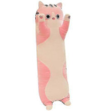 (110cm) 50cm Plush Cat Doll Cute Cartoon Soft Stuffed Kitten Pillow F