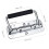4Pcs 304 Stainless Steel Spring Handle Prop Box Tool Aluminum Box Handle Activity Handle Folding Industrial Handle 6