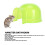 Transparent Hamster Sand Bath Container 16x14x9cm 5