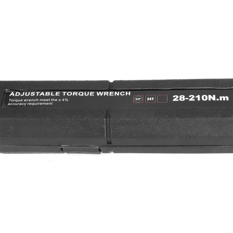 1/2In Torque Wrench 28-210Nm High Precision Ratchet Car Repair Tool 5001388128732