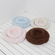 Kleintierbettmatte – Weich, Warm, Baumwolle & Fleece für Hamster & Meerschweinchen, Kaffee S
