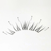 (Glue free model) Spiky Manga Lashes for Daily Use