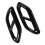 1 Pair ABS Exhaust Pipe Cover for GLC-X254 Black 10