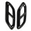 1 Pair ABS Exhaust Pipe Cover for GLC-X254 Black 9