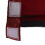 Super Thick Fleece Sleeping Bag Liner Blanket, Deep Red, 1006g 9