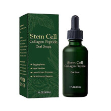 Stem Cell Collagen Peptide Oral Drops Sagging Skin Reduce Wrinkle