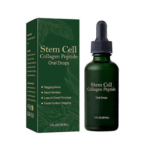 Stem Cell Collagen Peptide Oral Drops Sagging Skin Reduce Wrinkle