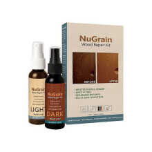 NuGrain Furniture Wood Repair Kit, Fast-Acting Scratch Repair for Wooded Furniture Floor Table Bed