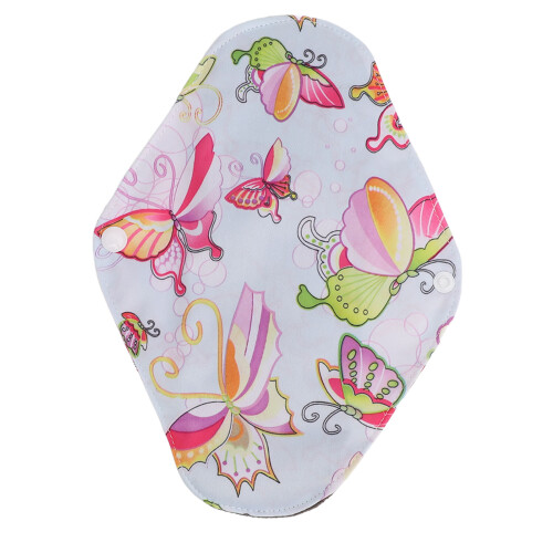 5 pièces lavables T04 18x25cm pads blancs imperméables 1