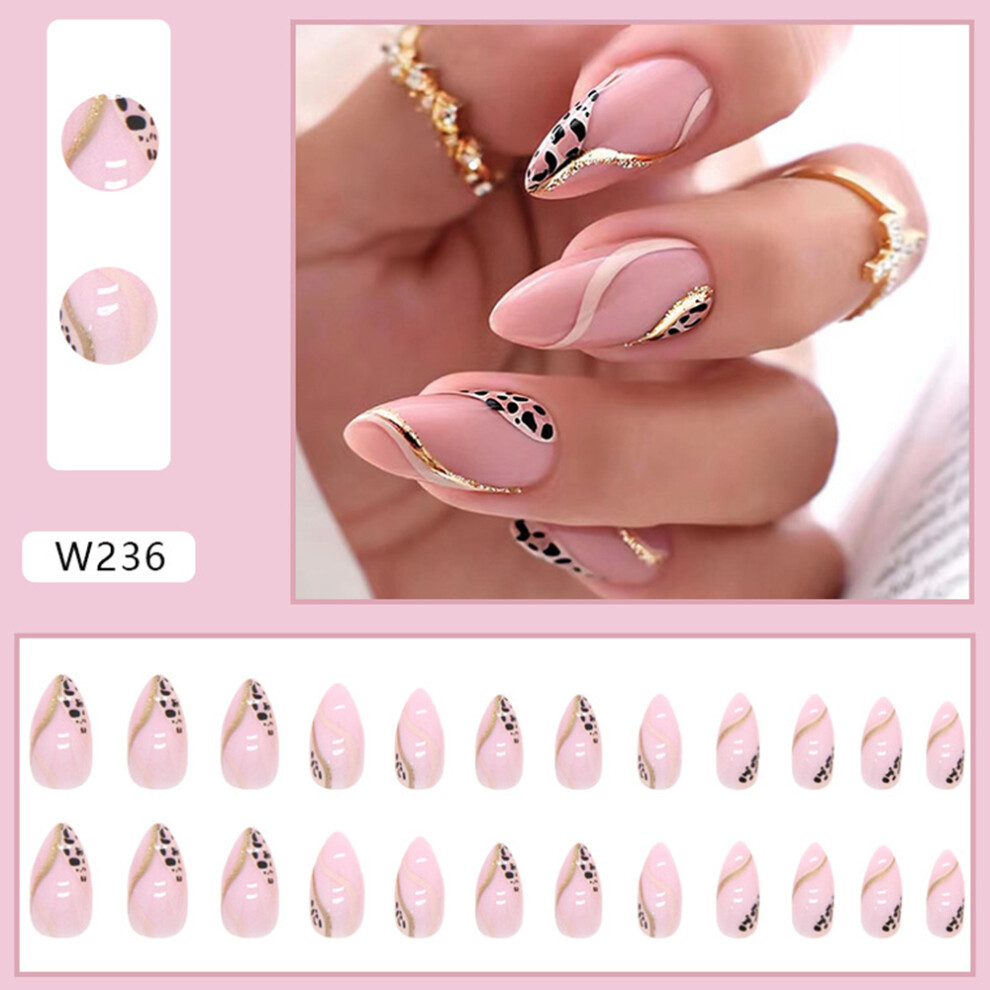 Dachuang Beauty (Standard) Waterproof Almond French Press Nail Art