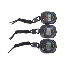 3er Pack wasserdichter Sport-Stopwatch, 40 mAh, Hochpräzise, Mehrfunktions-Timer