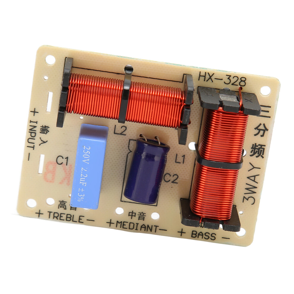 3 Way Audio Crossover 120W 3800Hz Pcb 5-8Î© 8331393690441