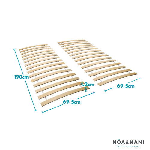 Noa and Nani Wooden Slats for Double Bed 2