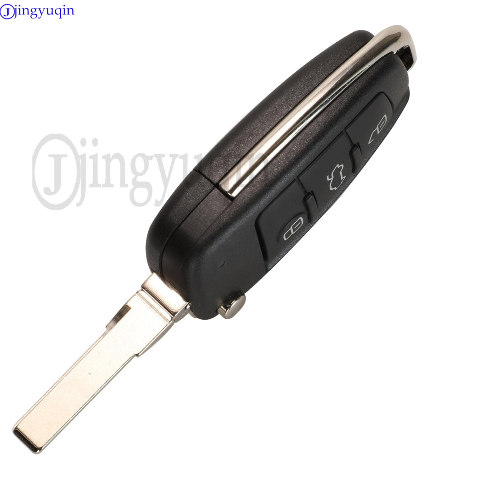 Keyless Go 8X0 837 220D 433Mhz Id48 Chip For Audi Q3 2012-2017 Folding Car Smart Remote Key 3 Buttons Hu66 Blade 6935161683219