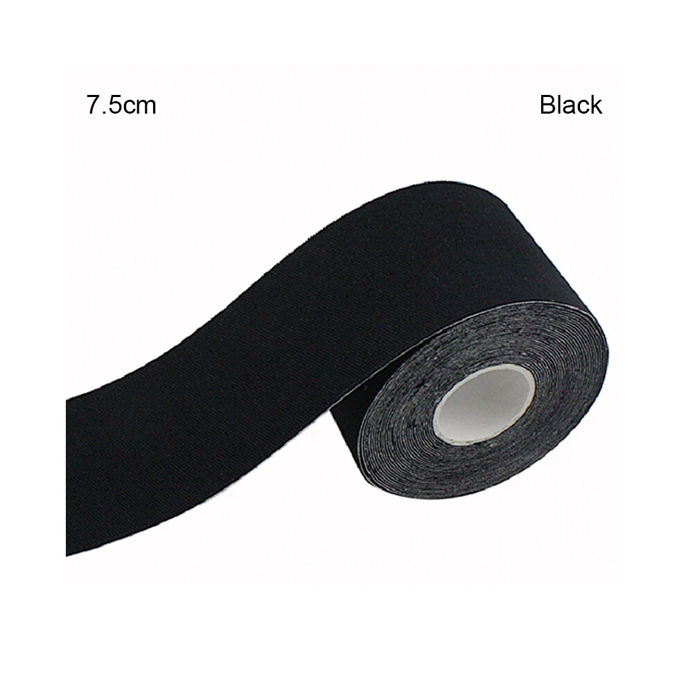 Penghui-Toys Black (, 7.5Cm) 1 Roll Boob Tape Breathable Self Adhesive Breast Tape For Strapless Look And Breast Lift