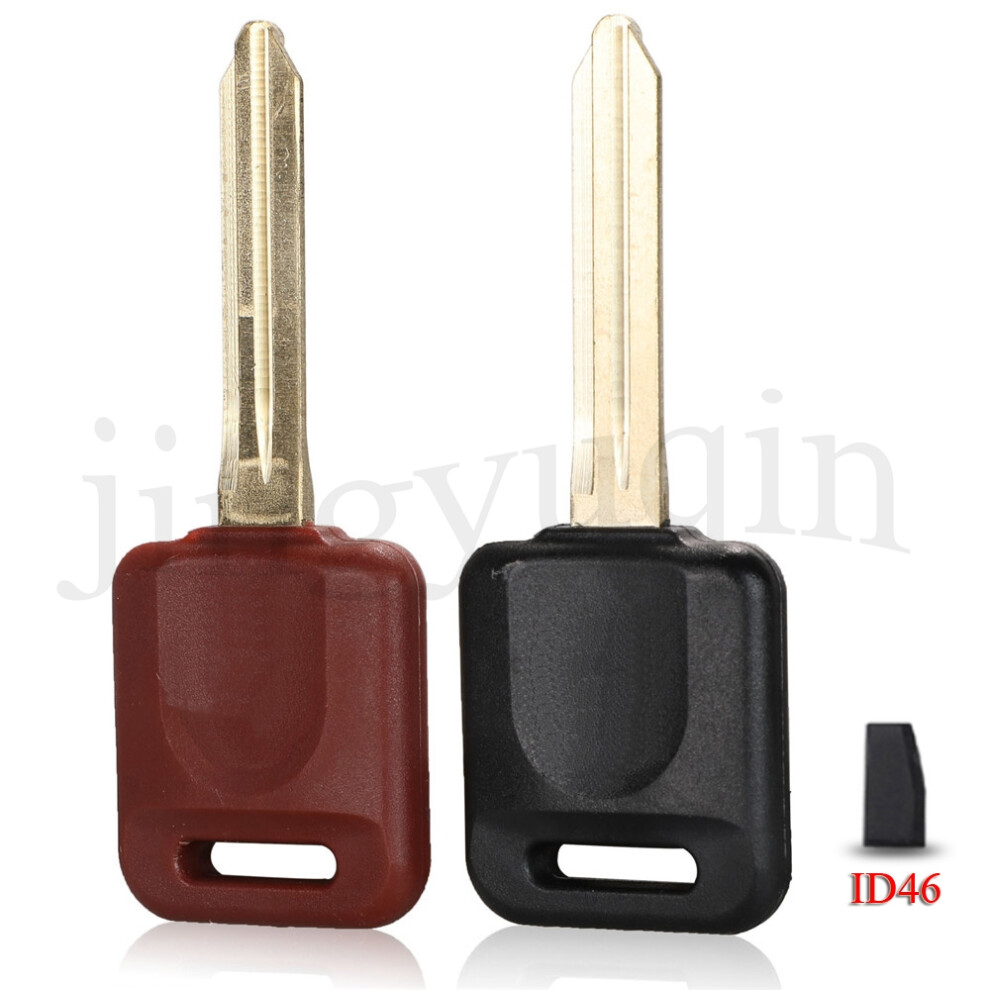 Ignition Transponder Remote Car Key Shell For Nissan Teana Versa Livina Sylphy Tiida Sunny March X-Trail Id46 Chip 6935161682960