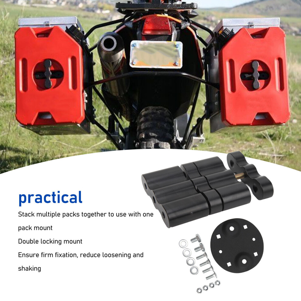 Extension For 1.75 Gallon Fuel Pack Mount Black 7444352010929