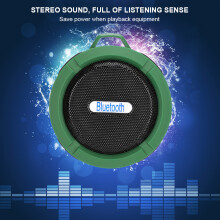 C6 Waterproof Bluetooth Speaker 600mAh Portable 45mm Bass Outdoor