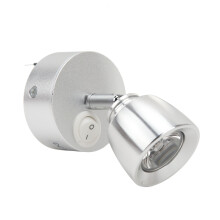 High Brightness DC12V-24V Warm White LED Bedside Lamp for RV Truck Yacht 2W