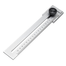 Marking Gauge 0-200mm for Woodworking And Carbon Steel Measuring Gauging Tool 0.1mm (200mm)