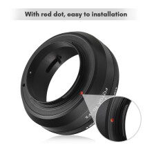 Manual Lens Adapter Ring for Fuji X-Mount to Canon FD 64mm Aluminum