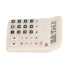 Baby-Rechenkugel-Schnullerkette, Weiches Silikon, Sensorisches Kleinkindspielzeug Beige