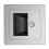 ABS Motion Sensor Stair Light, Solar LED Fence Pathway 3000K Warm White 12