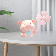 Car Air Freshener Perfume Clip Enamel Cartoon Pig Aromatherapy Accessory
