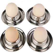 stainless steel egg cup holder set for soft boiled egg holder tableware kitchen tools