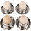 stainless steel egg cup holder set for soft boiled egg holder tableware kitchen tools 1