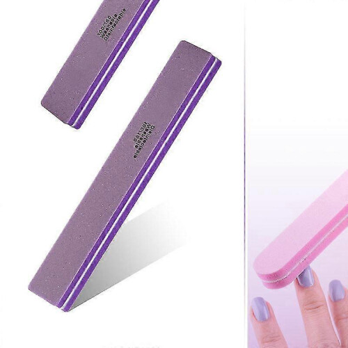 20 pieces nail buffer block sponge nail file washable double sided sanding block buffing files