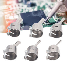 6 Stück Aluminiumlegierung Heißluftgebläse Düse Set | 3mm-10mm Tipps für Löten