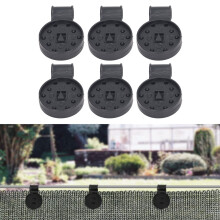 50Pcs Plastic Shade Cloth Lock Grip Clips for Greenhouse Garden Sun Umbrella