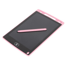 8.5 Inch Colorful LCD Drawing Tablet for Kids Pink, 150mAh Battery