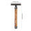 Double-Sided Wooden Handle Manual Razor - Black, 11.5cm 1