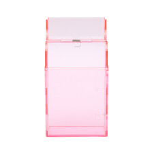 Plastic Cigarette Case Pink, 93x62x28mm, Auto Open Design