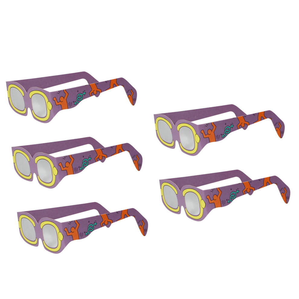 5Pcs Solar Eclipse Glasses Safe Shades For Direct Sun Viewing 4621388140476