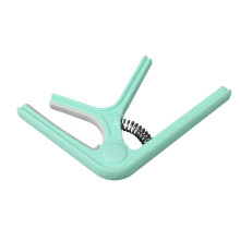 Universal Cyan ABS Guitar Capo Clip Clamp for Electric & Ukulele