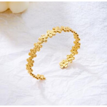 (1) Steel Fashion Bracelet for Girls Birthday Jewelry