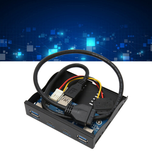USB 3.2 Front Panel Hub 6 Ports 5Gbps for Desktop Chassis