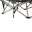 Heavy Duty Folding Camping Cot Bed 190cm Portable 4