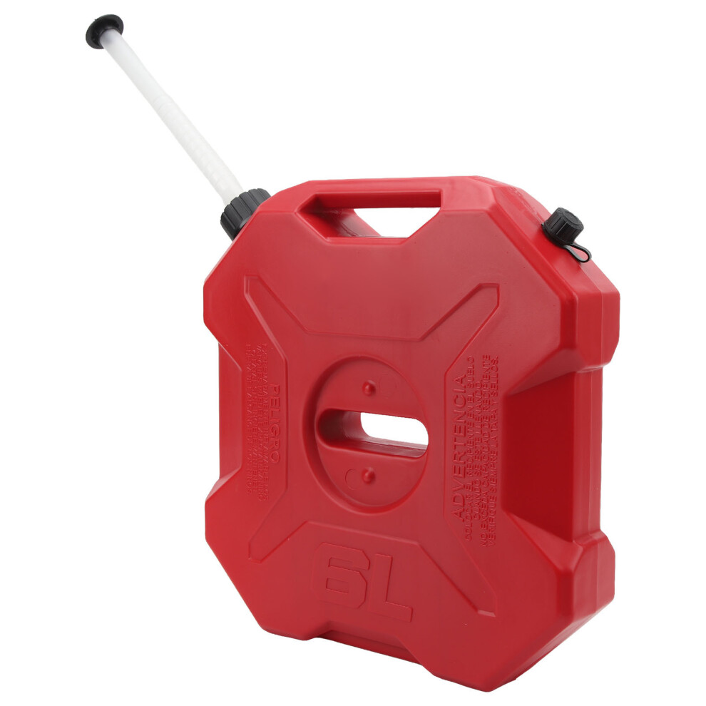 Large 6L Fuel Oil Petrol Storage Tank For Cars, Motorbikes & Off-Road Vehicles Red 3351388141753