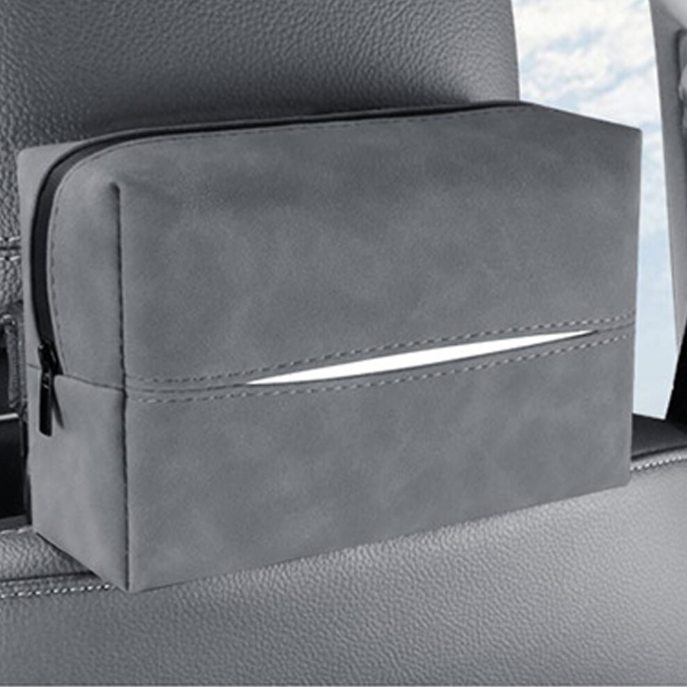 (Gray) Car Visor Tissue Holder For Suv, Van & Truck Gray 6424024575322