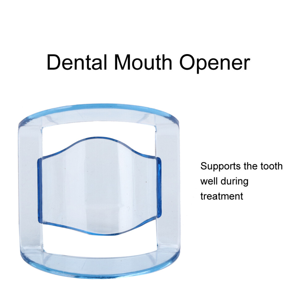 Blue 5Pcs Transparent Mouth Opener Dental Orthodontic Lip Cheek Retractors Expander