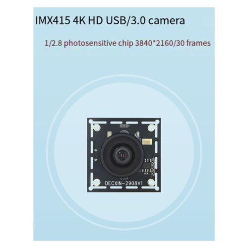 4K HD USB 3.0 Camera Module 8MP IMX415 for Live Broadcasts Video Conferences Plug  High-Resolution Streaming 1