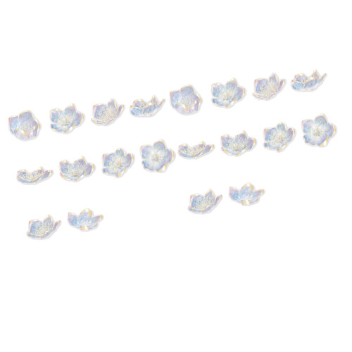 TYPE 3 20 Sheets Scrapbook Paper Stickers Diary