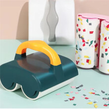 Rodillos Quitapelusas Portátiles con Diseño de Rodillo, Adhesivo Fuerte para Eliminar Polvo y Telas, Ideal para Ropa y Tapicería.