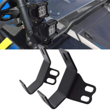 Suporte de Montagem de Rolo de Pilar Lateral de para-Brisa UTV Suporte de Luz de Trabalho LED Suporte de Lâmpada de Neblina para  RZR XP 1000