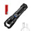 P50 1200mAh Flashlight 166x40x33mm Black USB 2