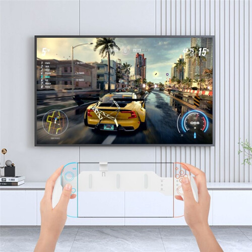 Gamepad Grip for /Switch2/OLED Game Console Ergonomic Anti-Slip Grip Game Console Stand for  Accessory Black 2